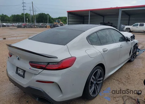 2022 BMW M850I Gtan Coupe xDrive из США, поврежденный, VIN WBAGV8C06NCJ32676